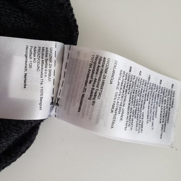 Adidas Hoodie Pullover Small Size Sweatshirt  Womens Women's Logo Black … - Picture 10 of 14